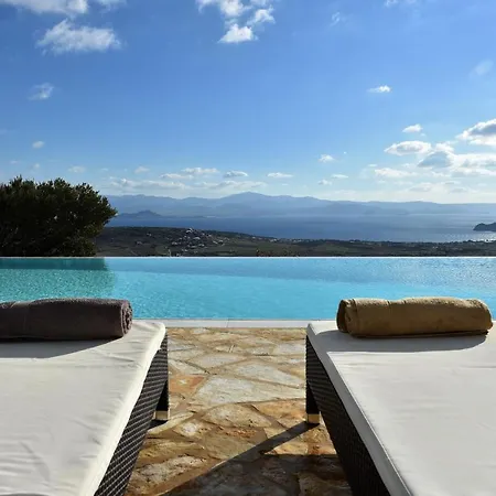 Acqua - Gorgeous Pool Villa, Stunning Sea Views, Helipad! Villa Parasporos