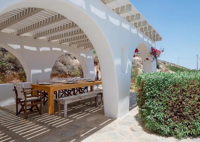 Acqua - Gorgeous Pool Villa, Stunning Sea Views, Helipad! Vila Páros